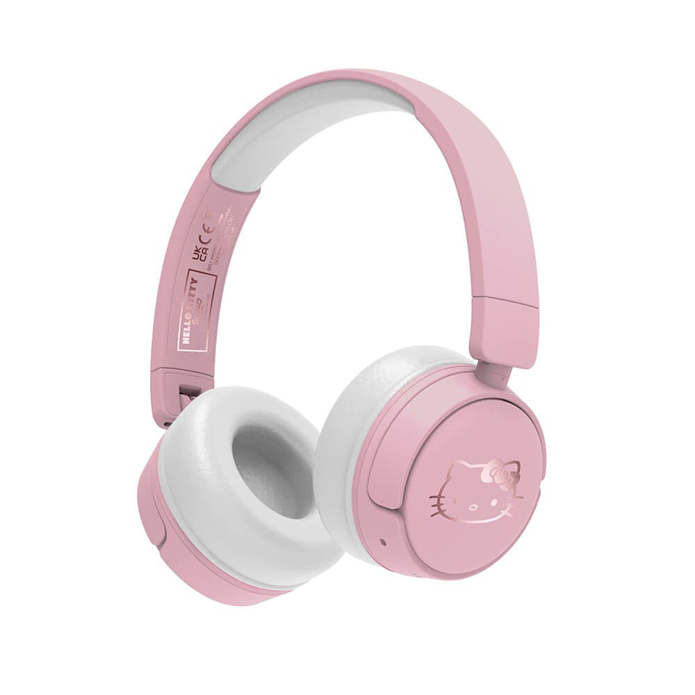 Hello Kitty OTL On-Ear Wireless Headphones for Kids - Pink / White