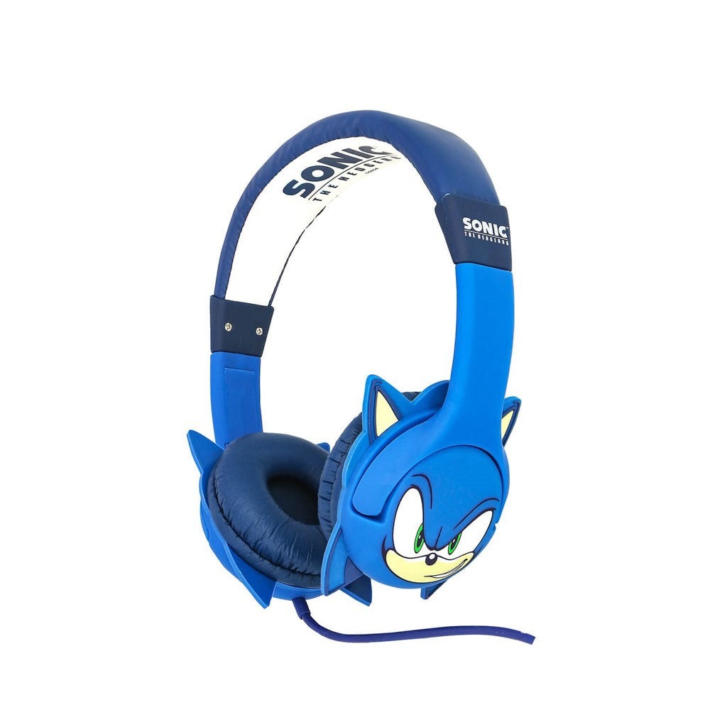 SONIC the Hedgehog OTL On-Ear Headphones for Kids with 3D Ears - Max. 85dB - Blue