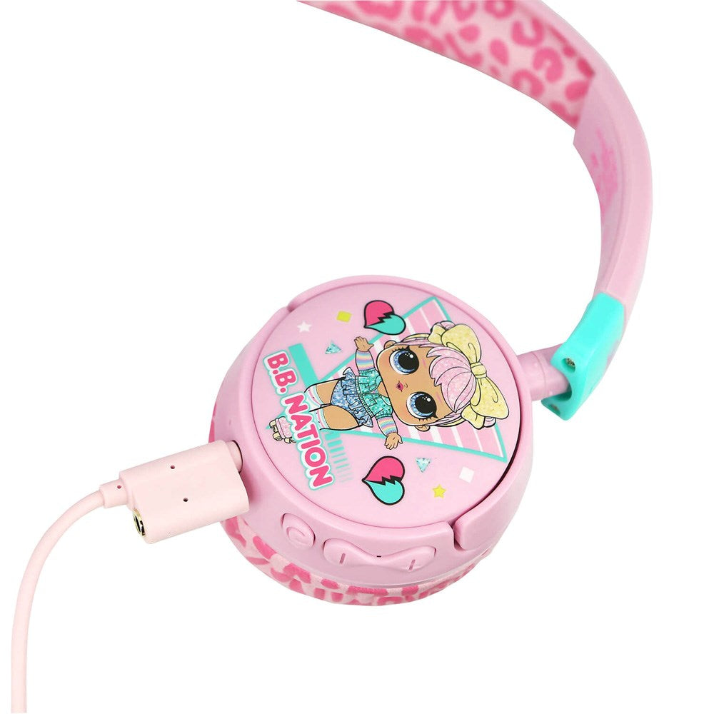 L.O.L. Surprise OTL On-Ear Wireless Headphones for Kids - Pink / Blue
