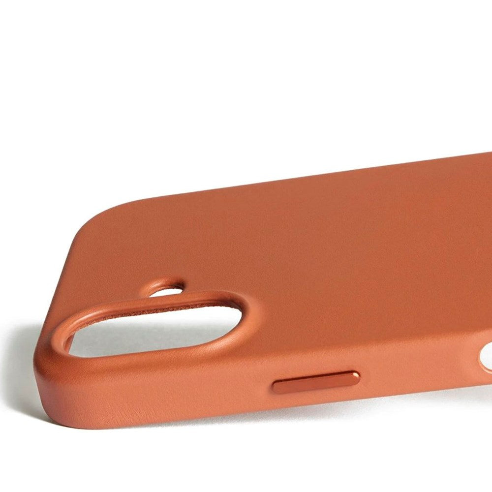 Mujjo iPhone 17 Leather Case - MagSafe Compatible - Tan