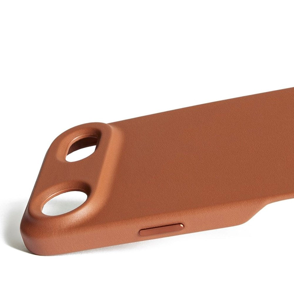 Mujjo iPhone Air Leather Case - MagSafe Compatible - Tan