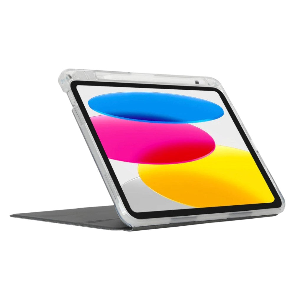 iPad 11" / iPad 10.9" (2024 / 2022) Targus Pro-Tek Flip Case - Grey / Transparent