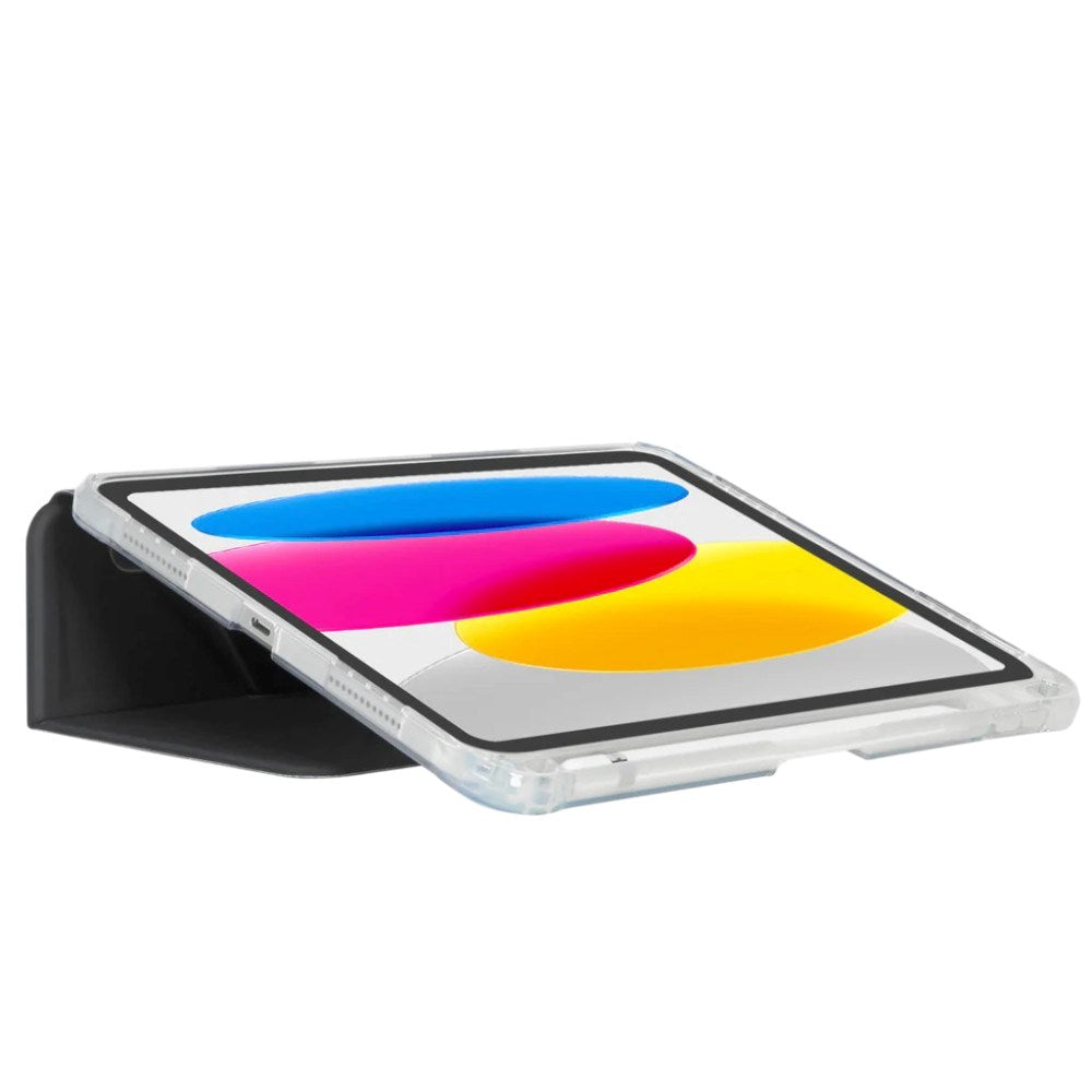 iPad 11" / iPad 10.9" (2024 / 2022) Targus Pro-Tek Flip Case - Grey / Transparent