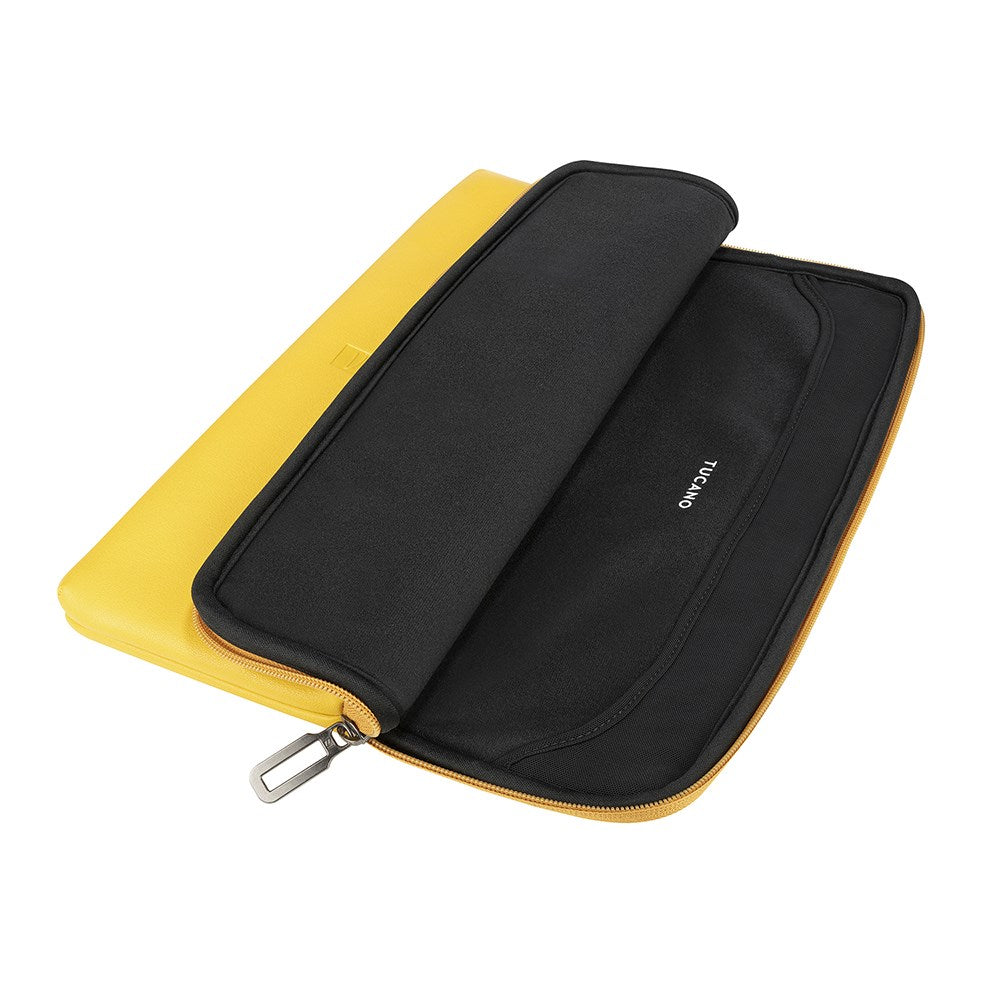 Tucano Today Faux Leather Computer Sleeve 13.3-14" (33 x 23.5 cm) - Yellow