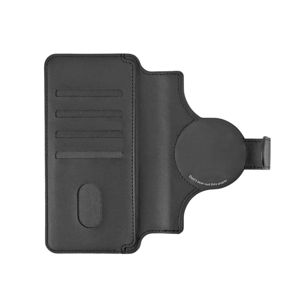 4smarts Universal CardCaddy Flip Case XL - 6.7" / 17cm - MagSafe Compatible - Black