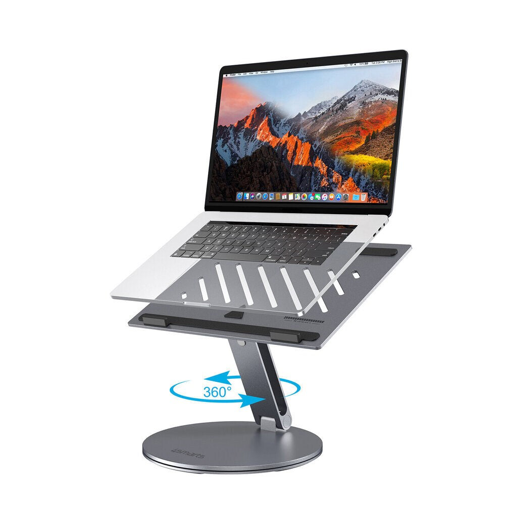 4smarts ErgoPro 360 Degree Laptop/Tablet Stand 7-12.9" - Gray