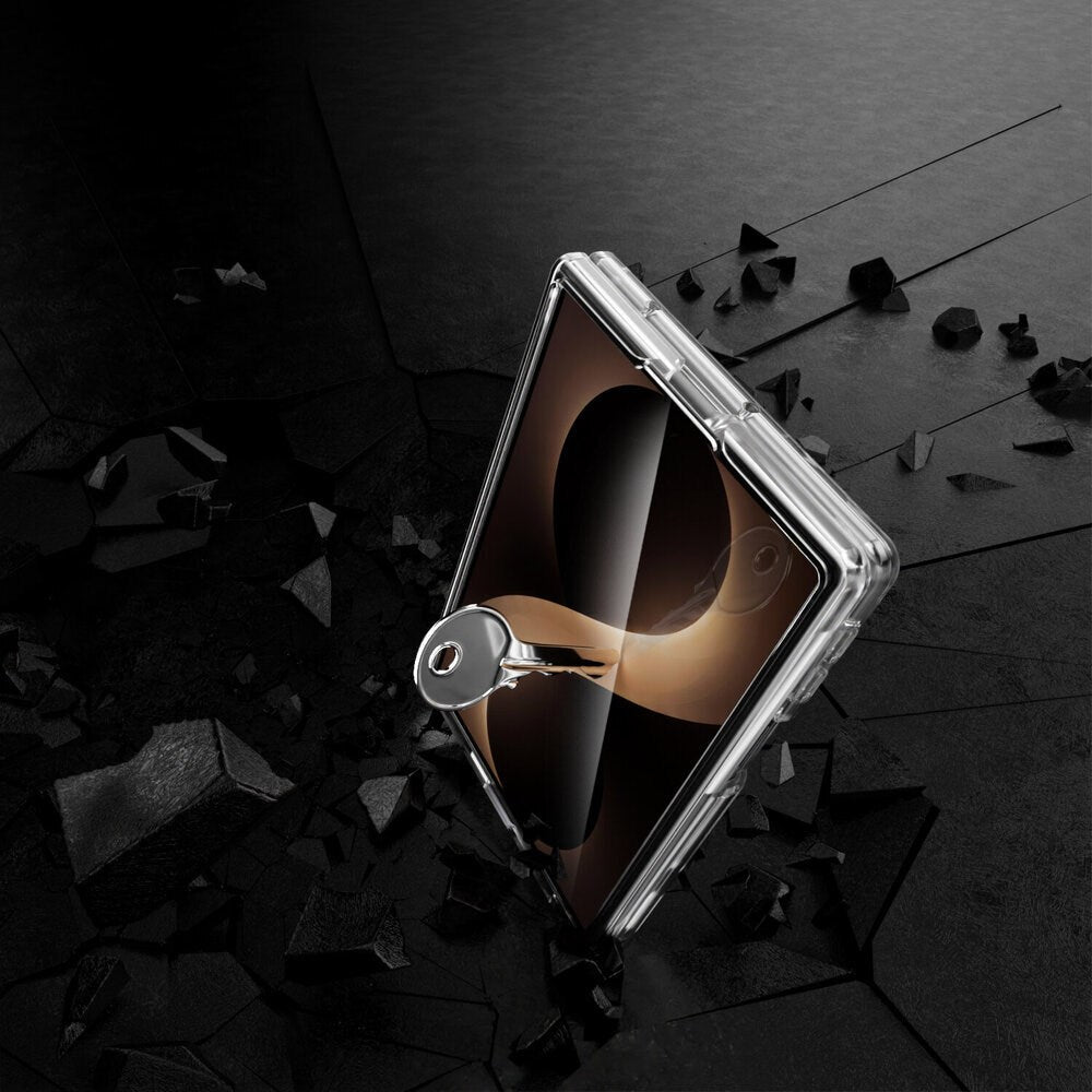 Samsung Galaxy Z Fold8 4Smarts 360° Protection Set with Case & Screen Protection Glass - Transparent