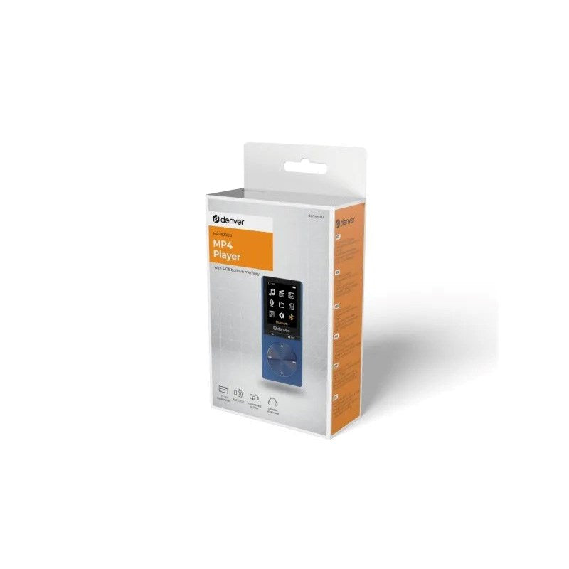 Denver MP4 Player with 4GB - Blue