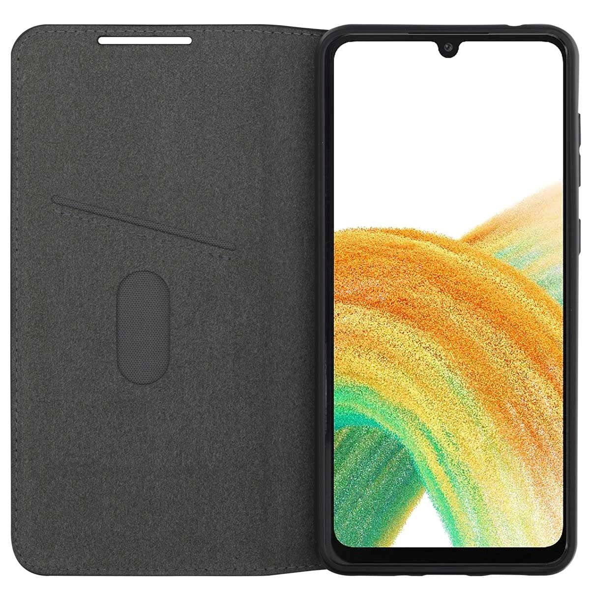 Samsung Galaxy A33 (5G) dbramante1928 Oslo Ultra-Slim Sustainable Leather Wallet Case - Black