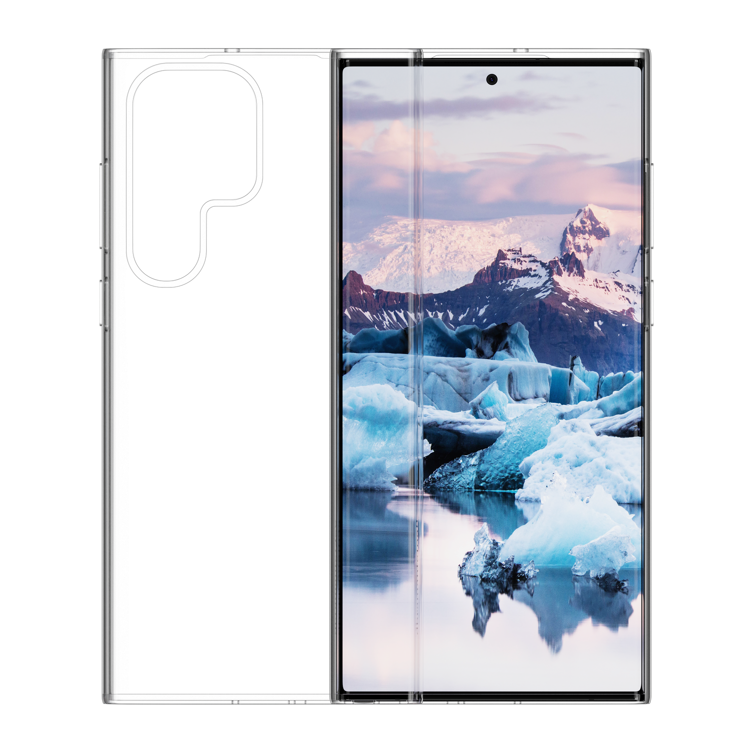 dbramante1928 Samsung Galaxy S23 Ultra Greenland Case - 100% Recycled Plastic - Clear