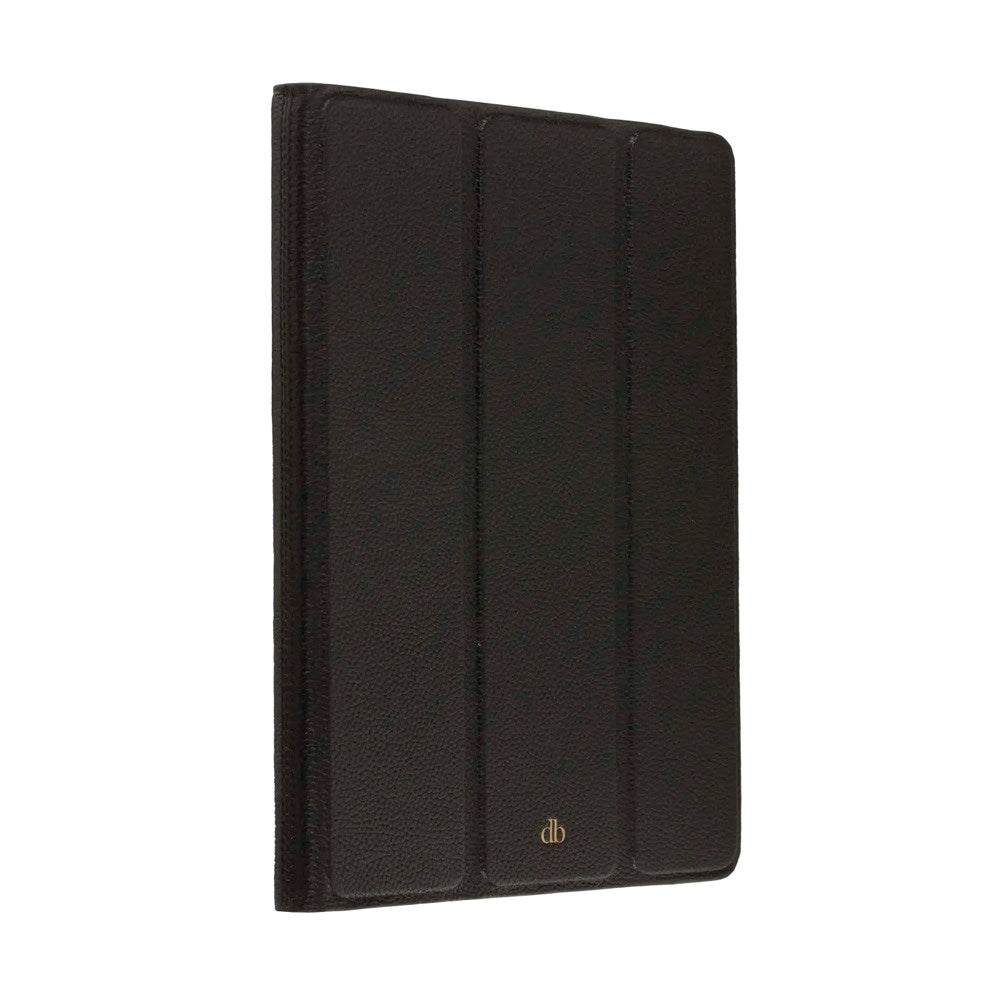 iPad 10.2" (2021 / 2020 / 2019) dbramante1928 Milan Genuine Leather Flip Case - Night Black