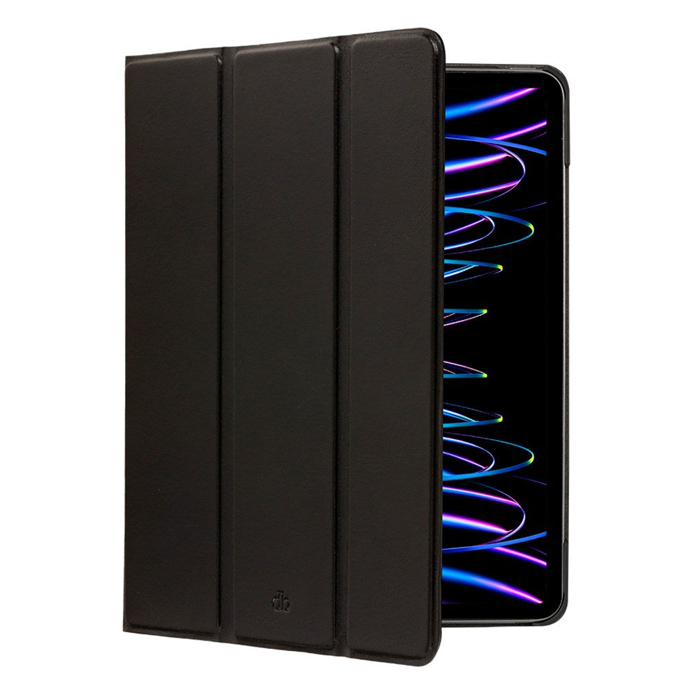 iPad Pro 11" (2025 / 2024) dbramante1928 Risskov Sustainable Leather Flip Case - Black