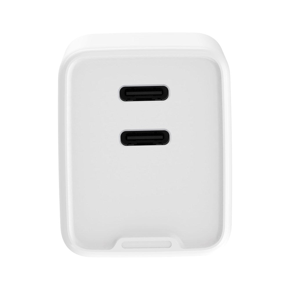 Xceed 45W GaN Wall Charger with 2 x USB-C - White