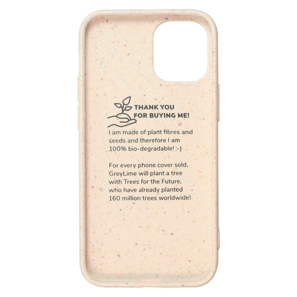 iPhone 12 Mini GreyLime 100% Plant-Based Case - Beige - Buy a Case & Plant a Tree