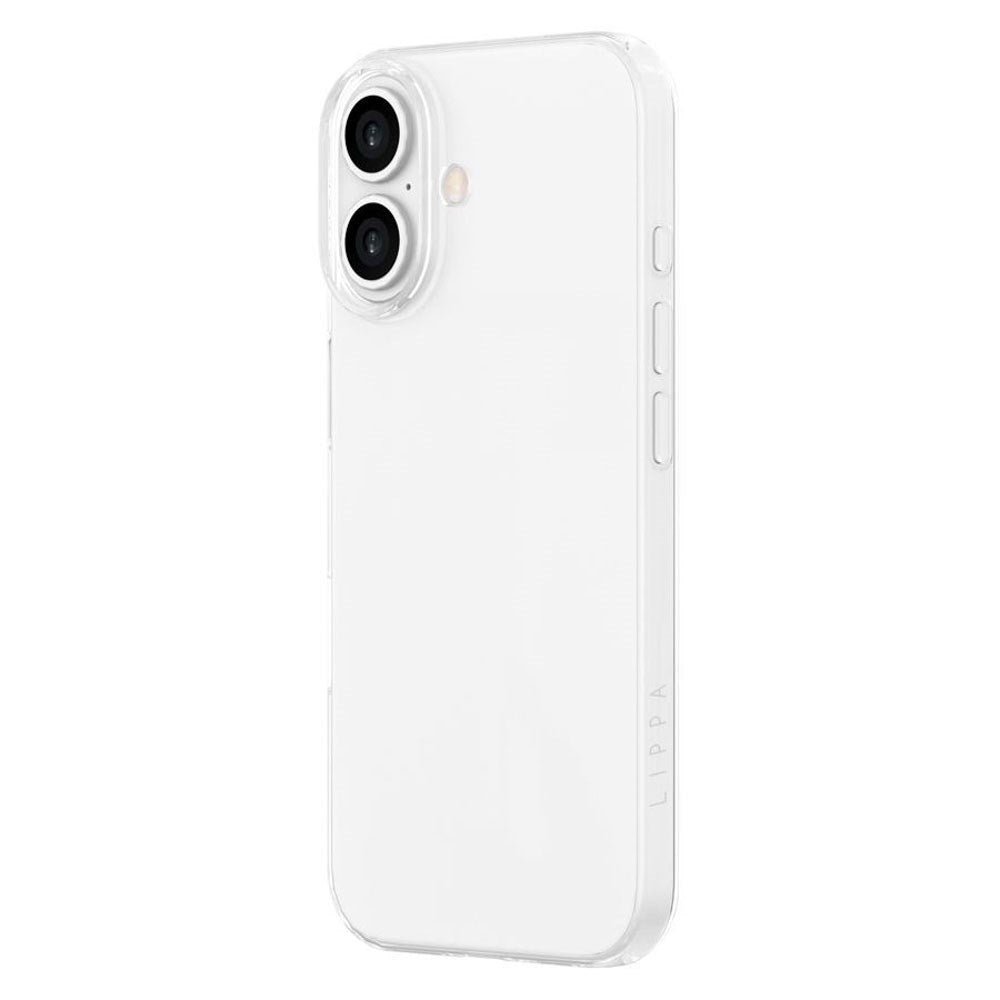 iPhone 16 Lippa Slim Flexible Plastic Case - Transparent
