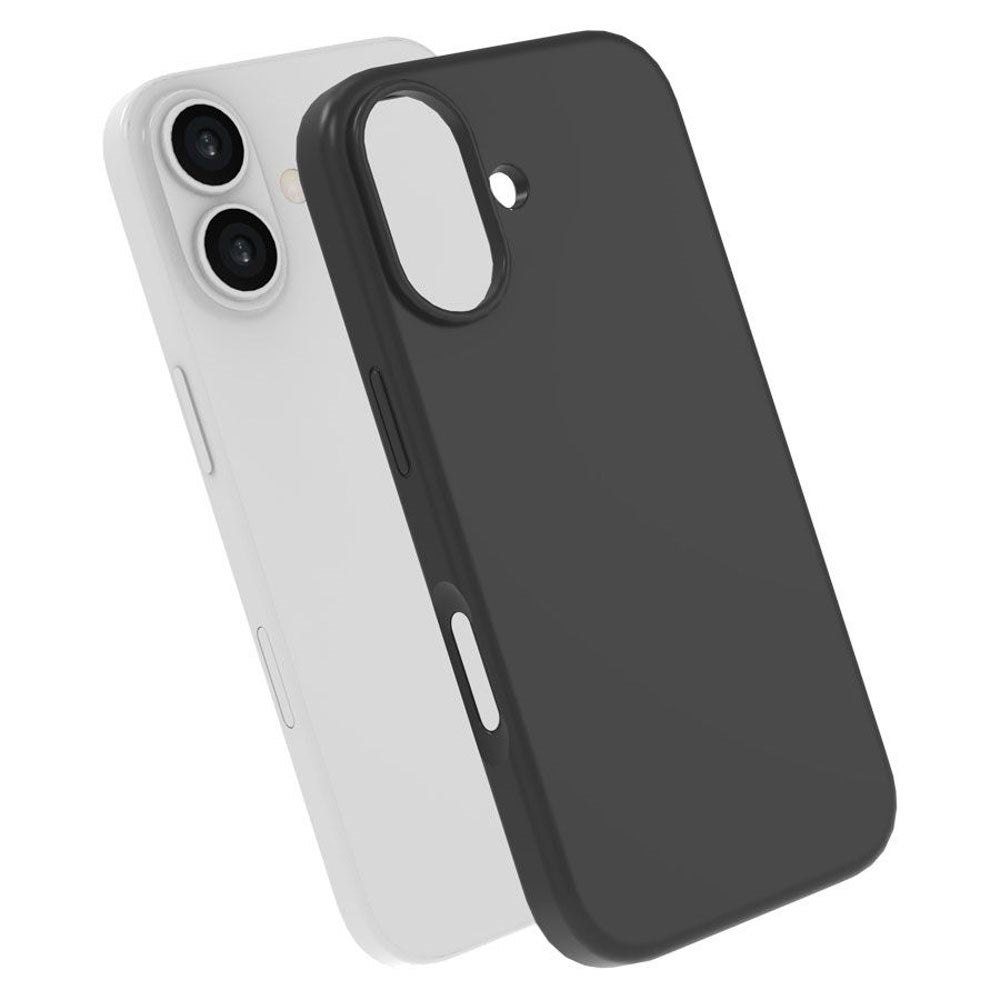 iPhone 17 Lippa Silicone Case - MagSafe Compatible - Black