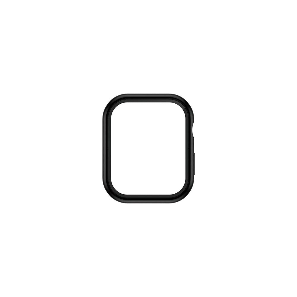 PanzerGlass Apple Watch 9/8/7 (42mm) Snappie Full Body Slim Case with Built-in Screen Protector - Black