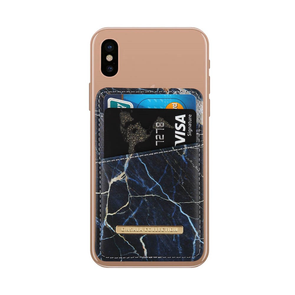 Onsala Collection Credit Card Pocket - Black Galaxy