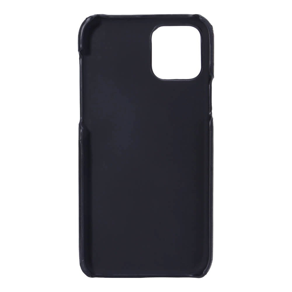 iPhone 11 Pro Onsala Faux Leather Case with Card Pocket - Black