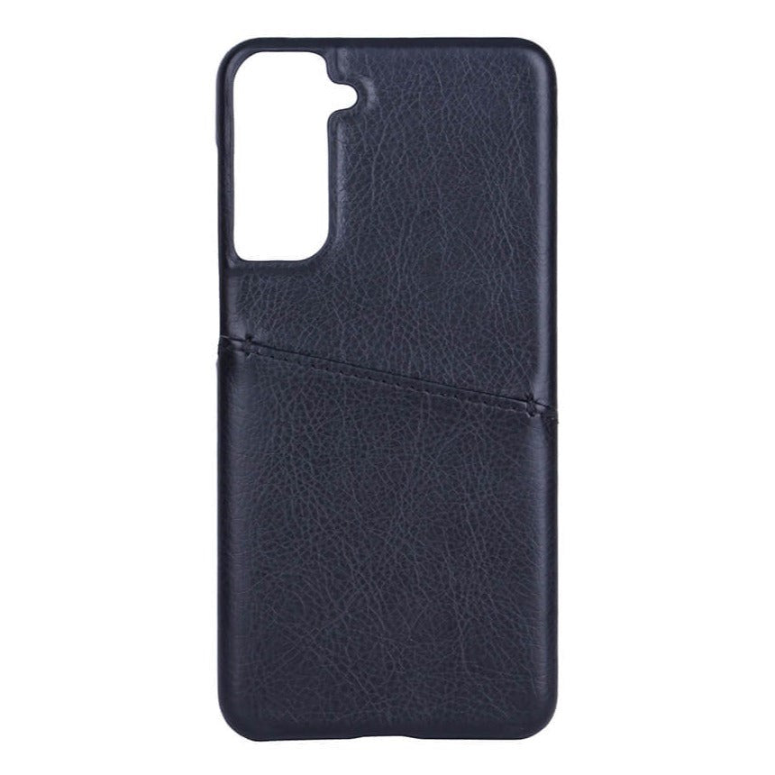 Samsung Galaxy S21 Onsala Collection Leather Case w. Card pocket - Black