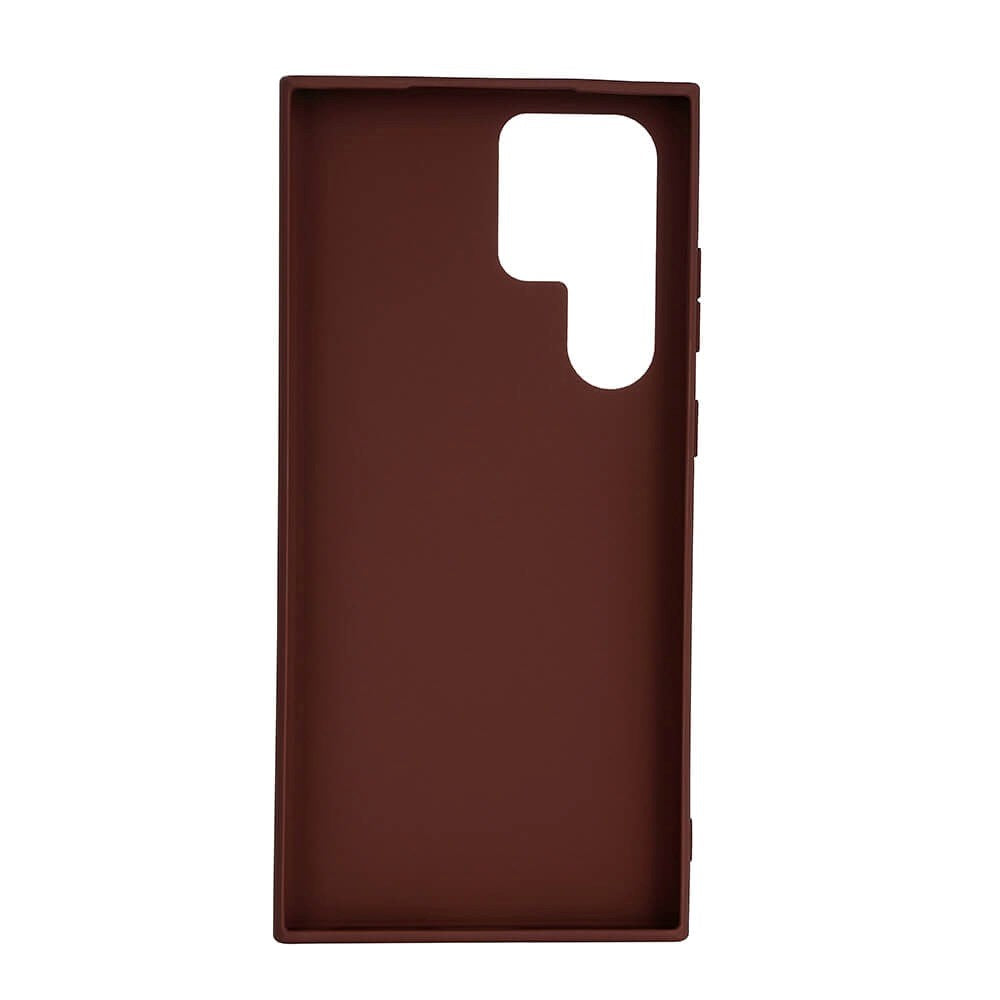Samsung Galaxy S23 Ultra Buffalo Genuine Leather Case - Brown