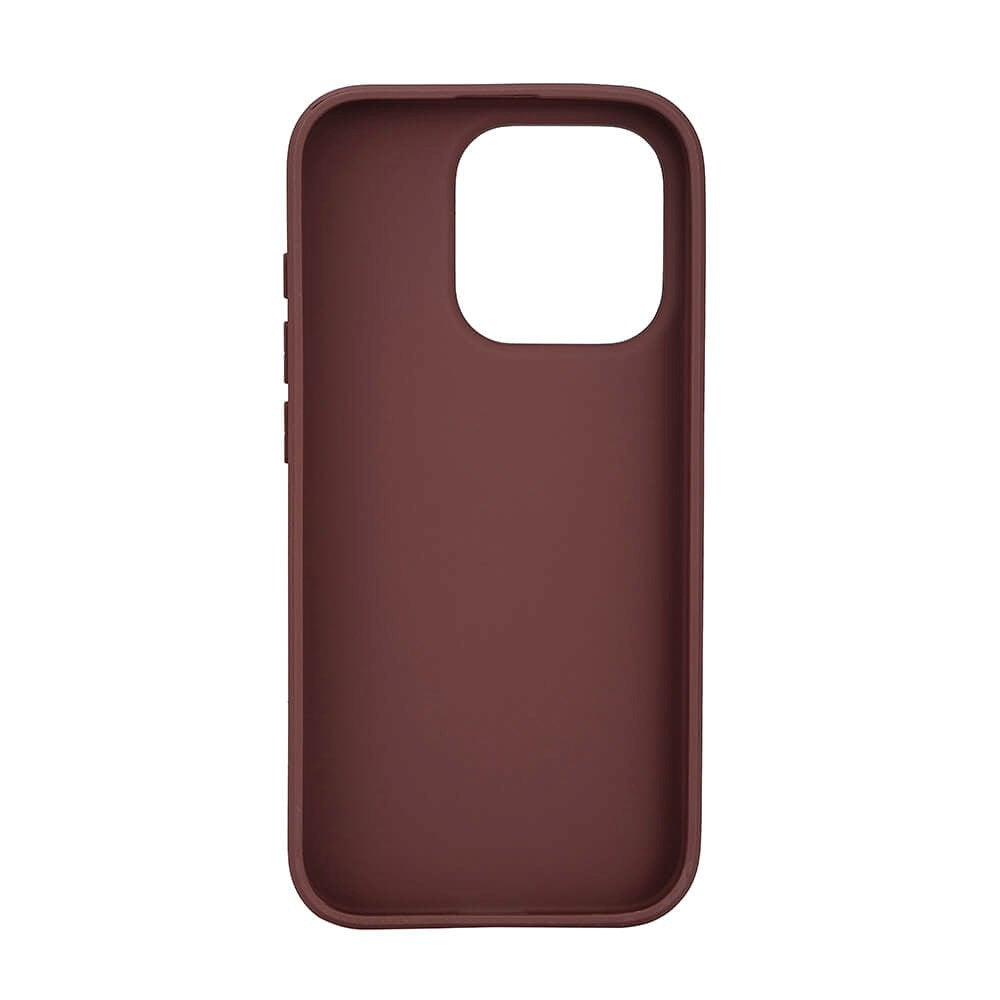 iPhone 15 Pro Buffalo Faux Leather Case - MagSafe Compatible - Brown