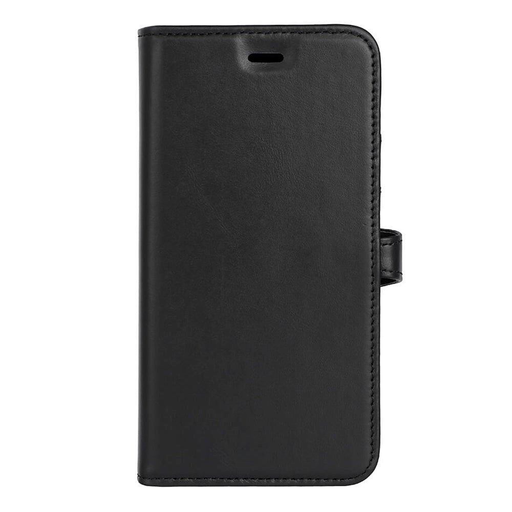 Samsung Galaxy S24 Buffalo 2-in-1 Wallet Genuine Leather Magnet Flip Case with Wallet - Black