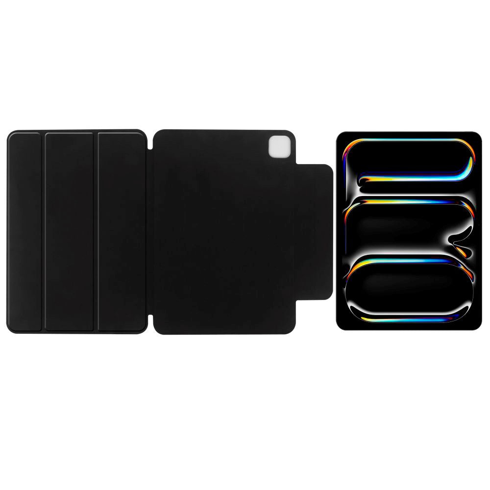 iPad Pro 13" (2025 / 2024) Tech-Protect Smartcase Magnetic Case Tri-fold - Black