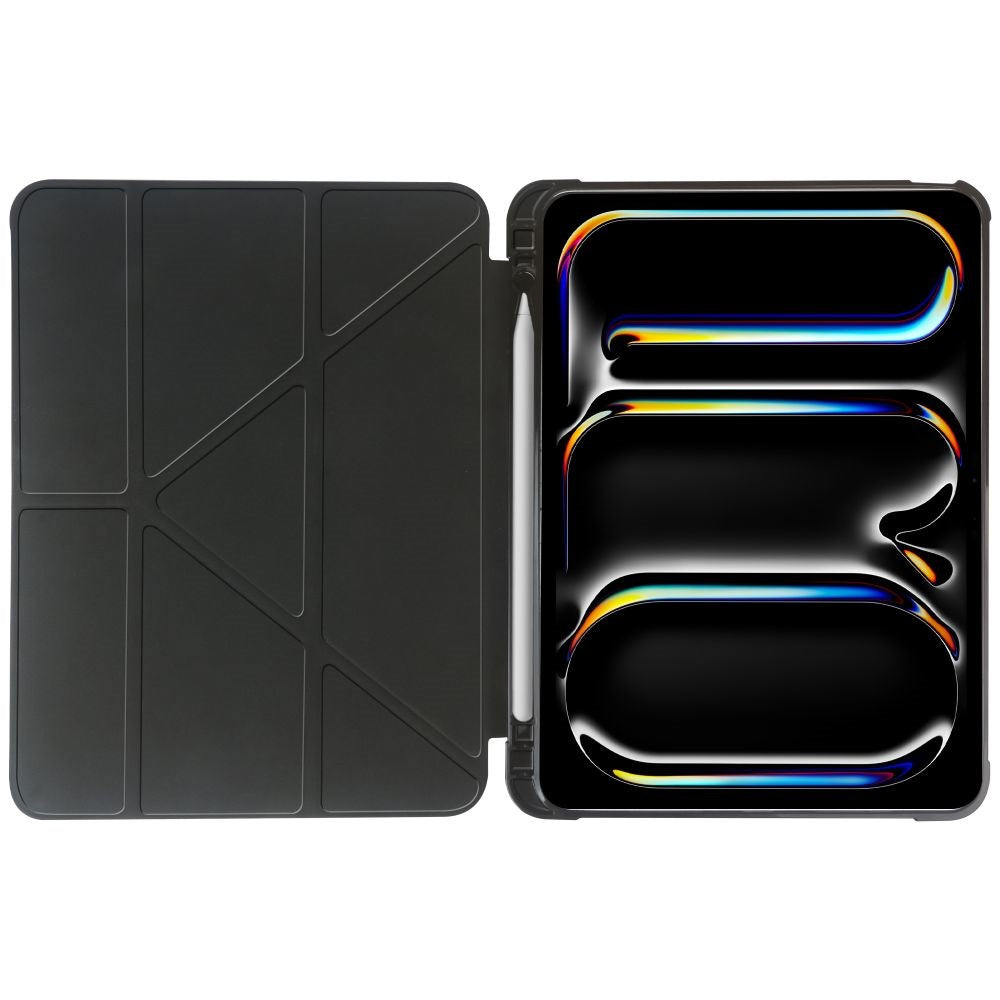 Tech-Protect iPad Pro 13" (2024) SC Origami Case w. Apple Pencil Holder - Black