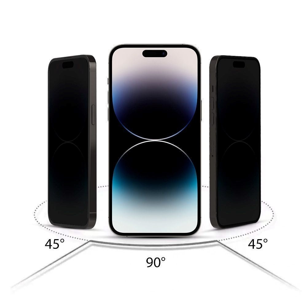 iPhone 17 Pro / 16 Pro Hofi Glass Pro+ Screen Protector with Privacy - Case Friendly - 2-Pak - Black Edge