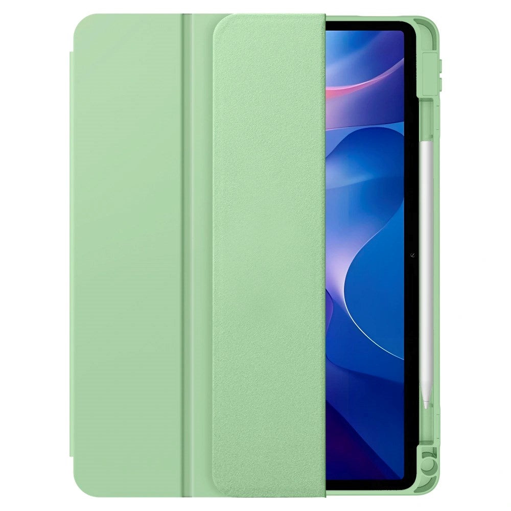 Xiaomi Redmi Pad 2 Tech-Protect SmartCase Flip Case with Pen Holder - Green