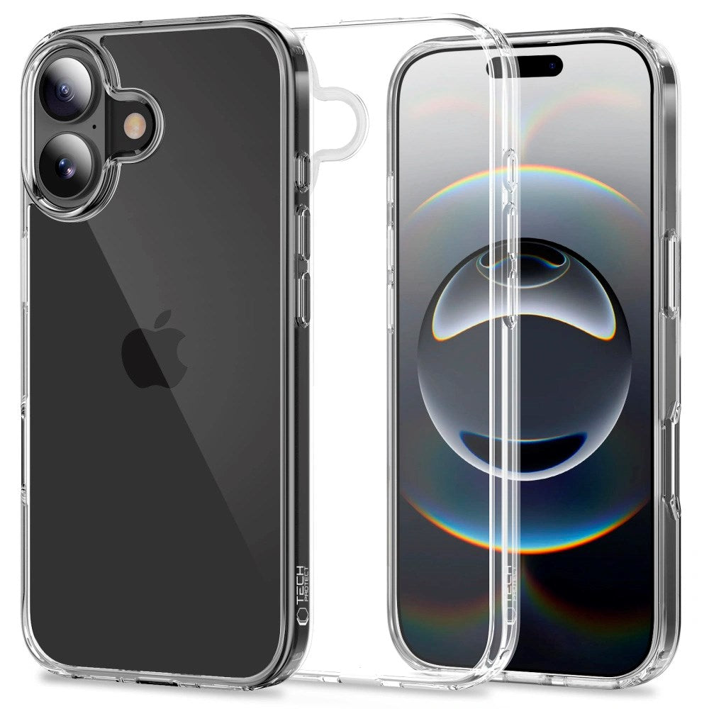 iPhone 17 Tech-Protect Flexair Hybrid Case - Transparent