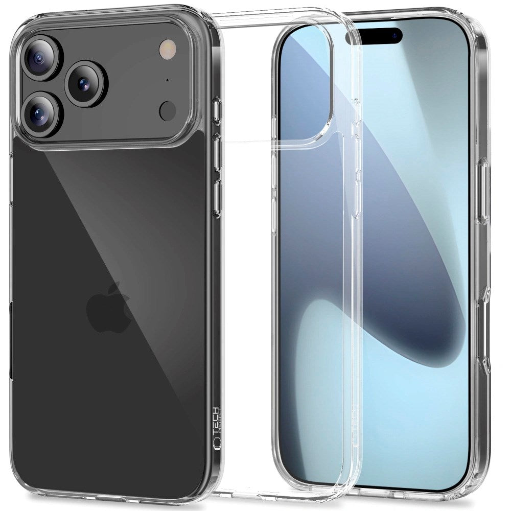 iPhone 17 Pro Tech-Protect Flexair Hybrid Case - Transparent
