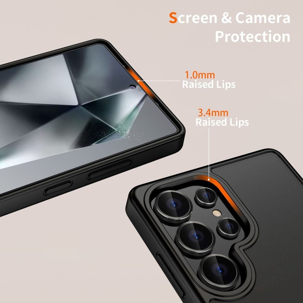 Samsung Galaxy S25 Ultra Tech-Protect Magmat Case - Matte Black