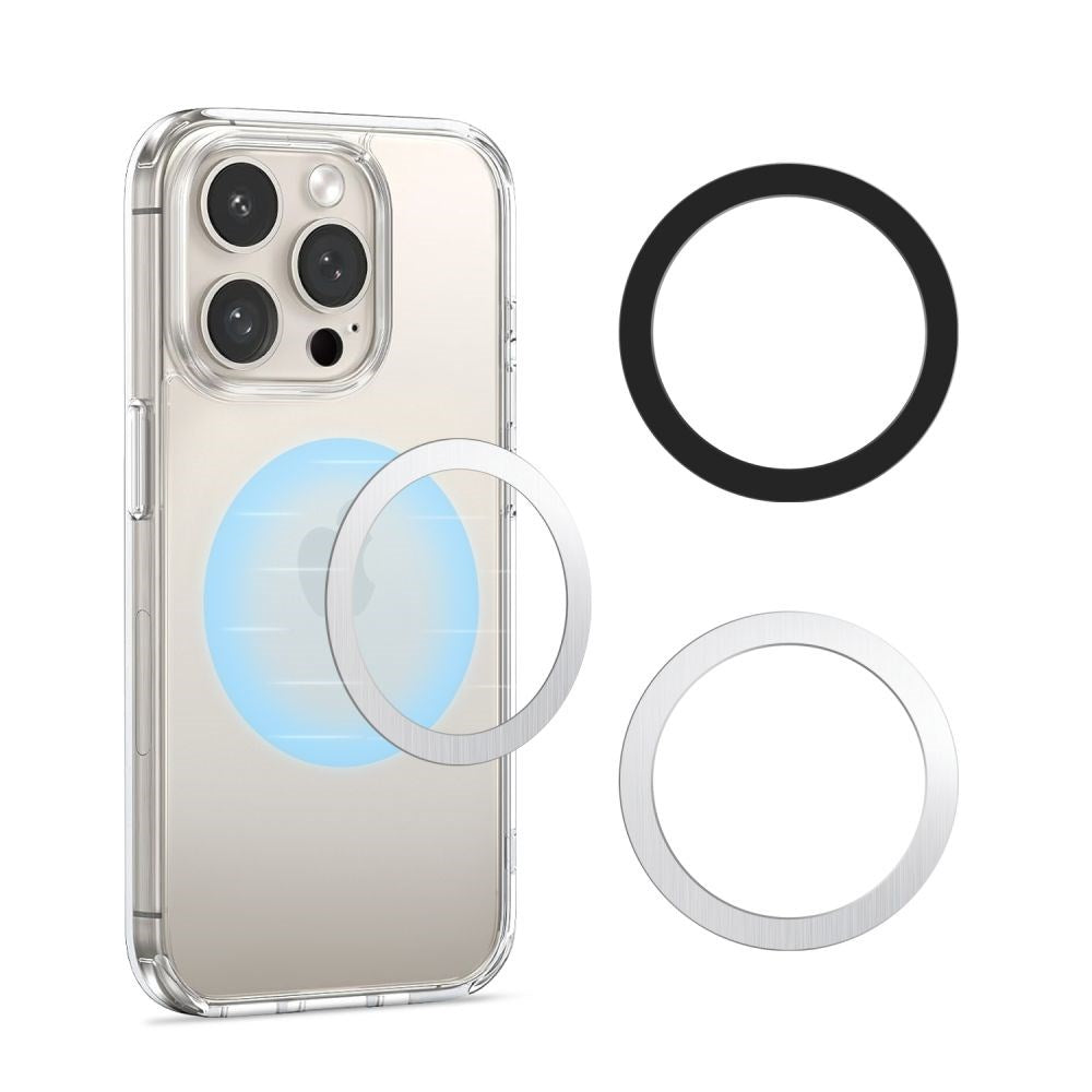 Tech-Protect MMP-110 Magnetic MagSafe Ring - Silver / Black