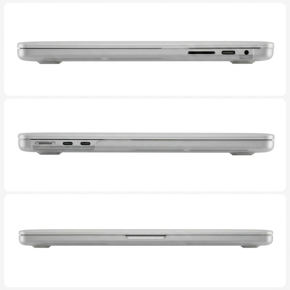 MacBook Air 15" M5/M4/M3/M2 (2026-2023) Tech-Protect Softshell Case - Matte Black
