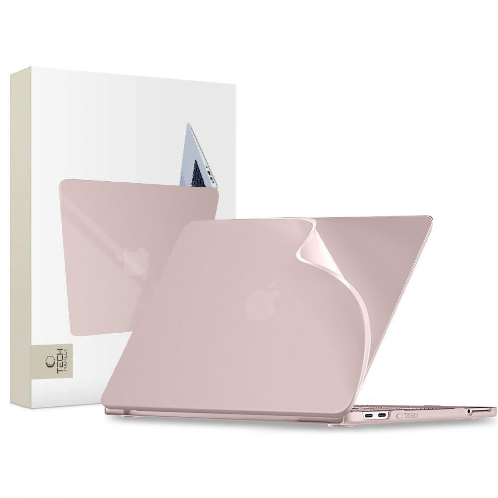 MacBook Neo 13 A18 Pro (2026) Tech-Protect Softshell Case - Matte Blush