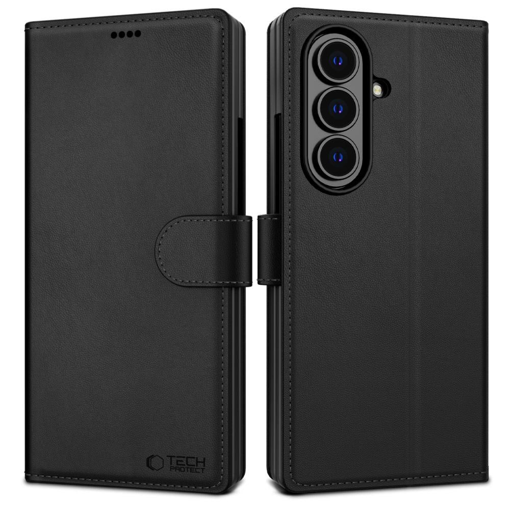 Samsung Galaxy Z Fold8 Ultra Tech-Protect Wallet Flip Case - Black