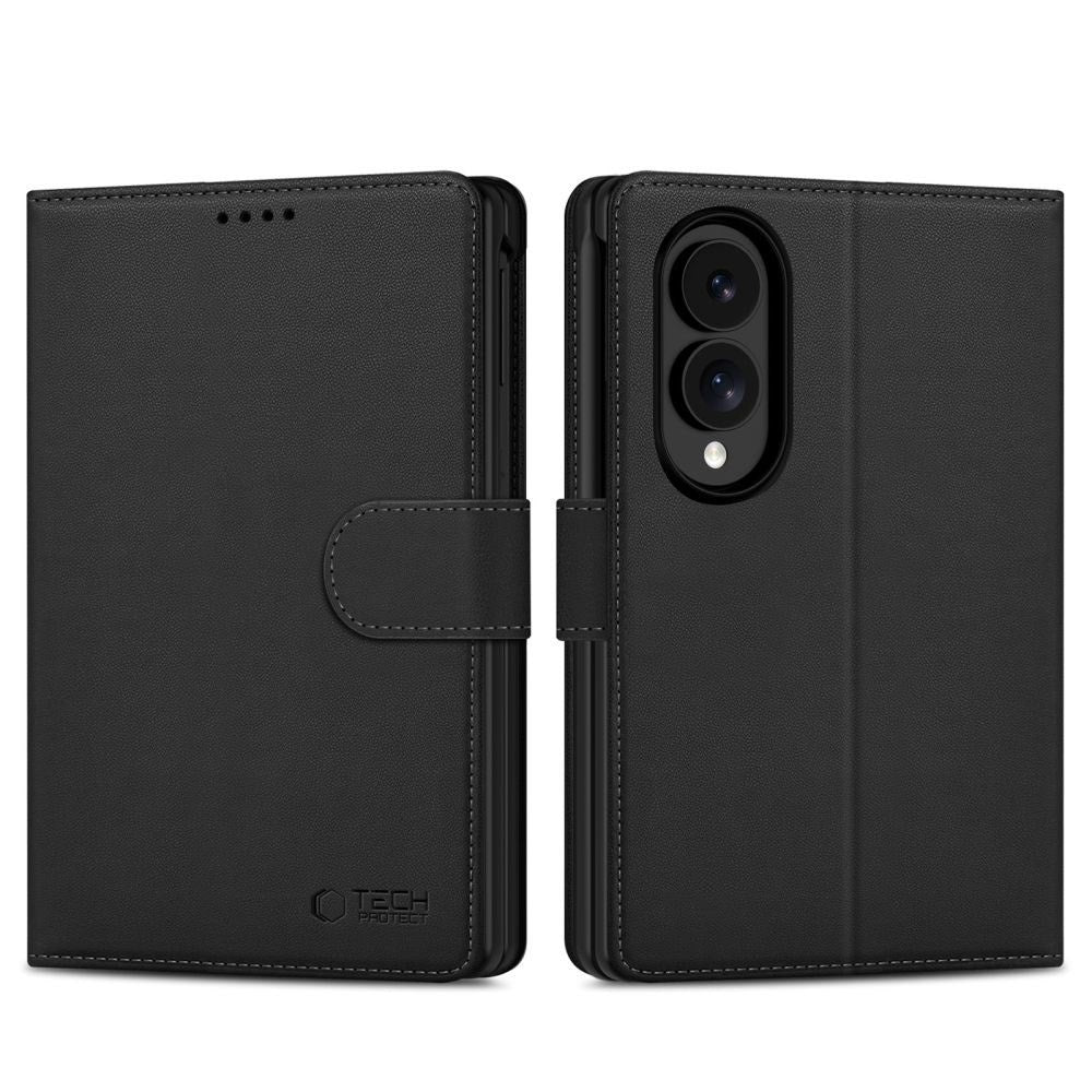 Samsung Galaxy Z Fold8 Tech-Protect Wallet Flip Case - Black