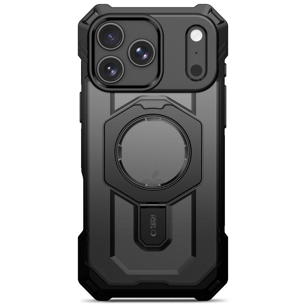 iPhone 18 Pro Max / 17 Pro Max Tech-Protect MagForce Case with Kickstand - MagSafe Compatible - Black