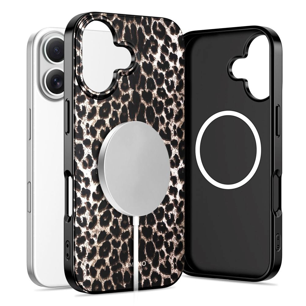 iPhone 17 Tech-Protect Lamano Case - MagSafe Compatible - Leopard