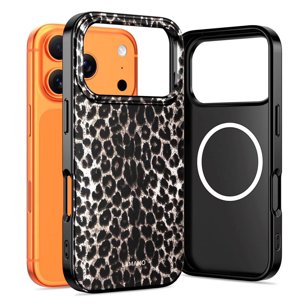 iPhone 17 Pro Max Tech-Protect Lamano Case - MagSafe Compatible - Leopard