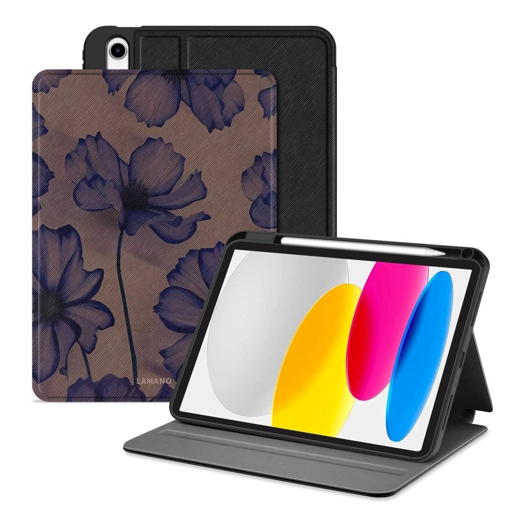 iPad 10.9" (2024 / 2022) / 11" (2025) Tech-Protect Lamano Flip Case - Velvet Night