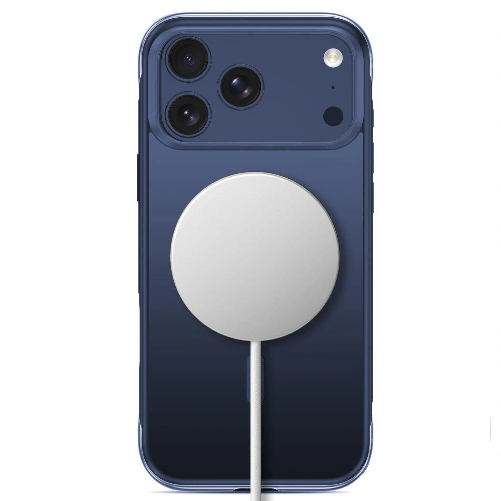 iPhone 18 Pro / 17 Pro Tech-Protect MagAir Stand Case with Kickstand - MagSafe Compatible - Matte Blue