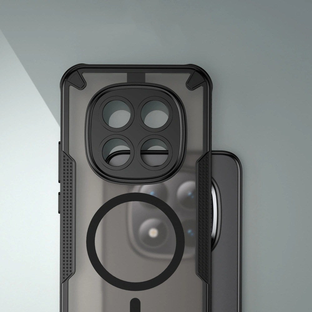 Xiaomi Redmi Note 15 Pro+ (Plus) Tech-Protect Rugged Shield Case - MagSafe Compatible - Matte Black
