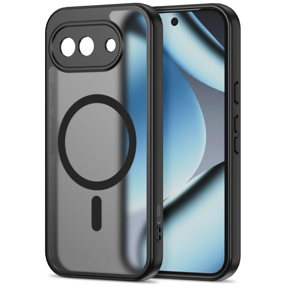 Google Pixel 10a Tech-Protect MagMat Hybrid Case - MagSafe Compatible - Black
