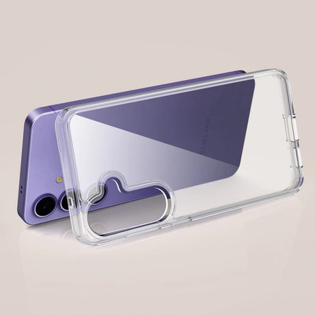 Samsung Galaxy S25 Edge Tech-Protect Flexair Hybrid Case - Transparent