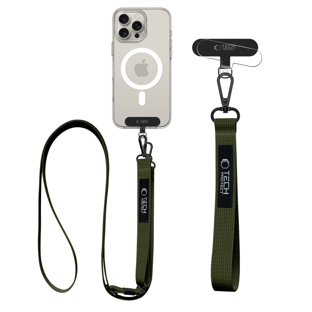 Tech-Protect C6S 2-in-1 Phone Strap - Green