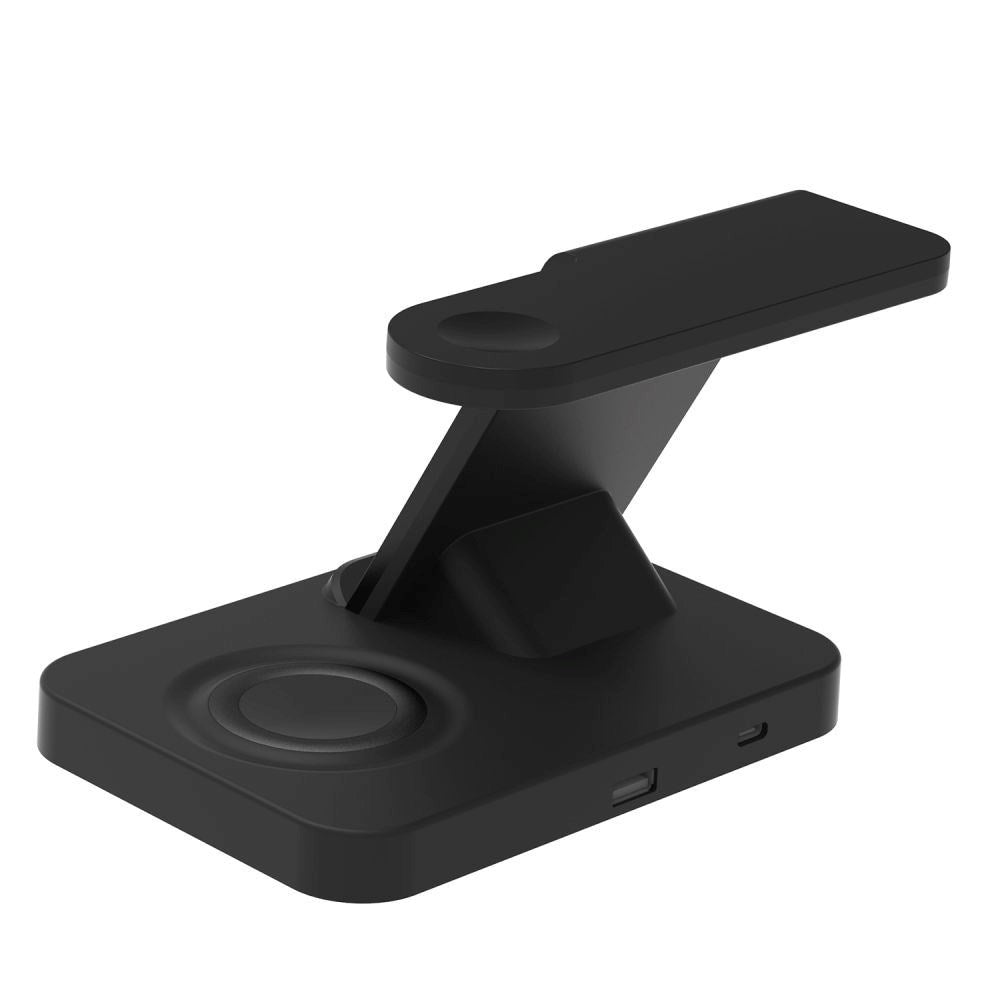 Tech-Protect Qi15W-A37 3-in-1 Wireless Charger for Apple and Android - Black