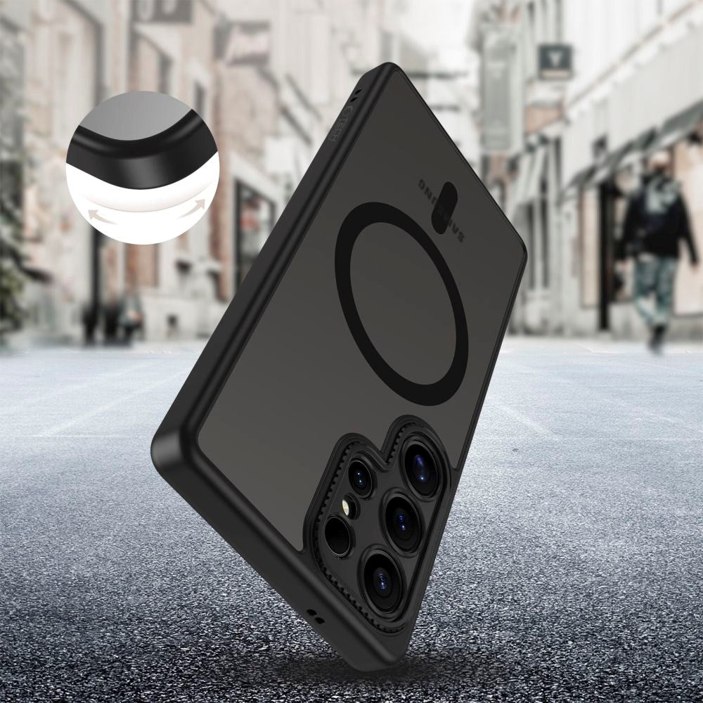 Samsung Galaxy S25 Ultra Tech-Protect MagCam Case - MagSafe Compatible - Matte Black